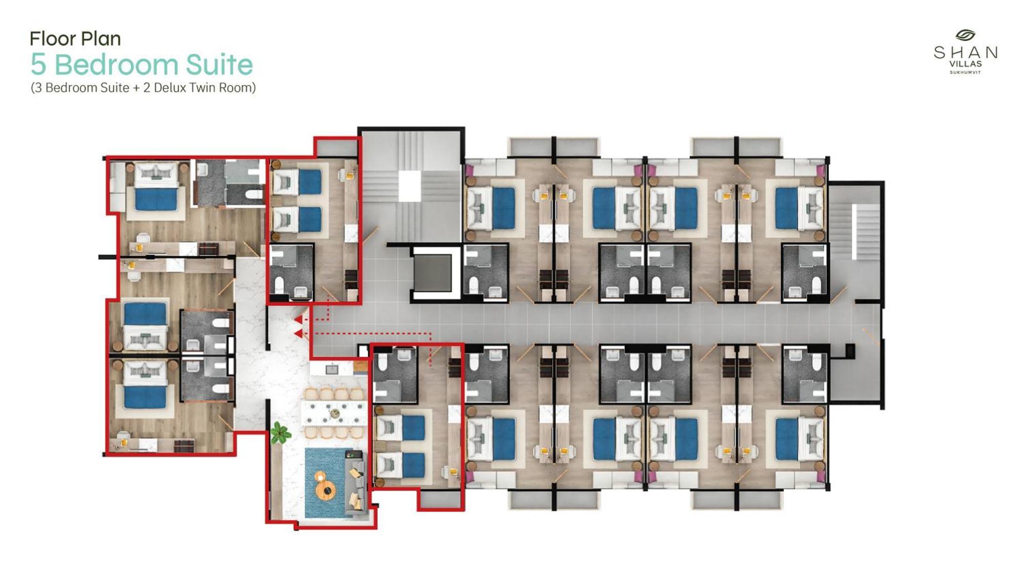 Shan Villas Sukhumvit Bangkok Zewnętrze zdjęcie